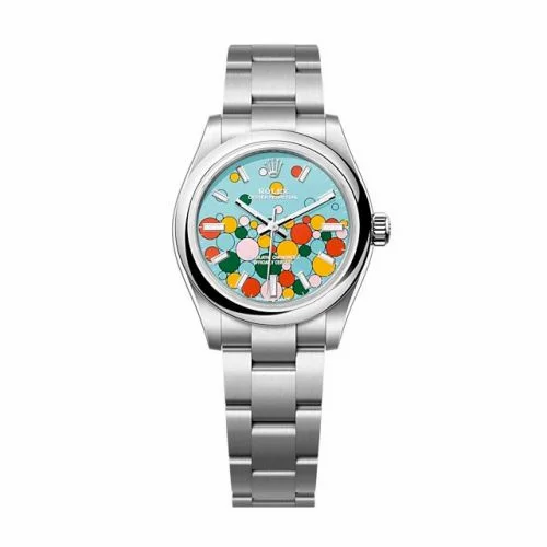 Rolex Oyster Perpetual 31 Stainless Steel / Turquoise Celebration 277200-0010 (M277200-0010)